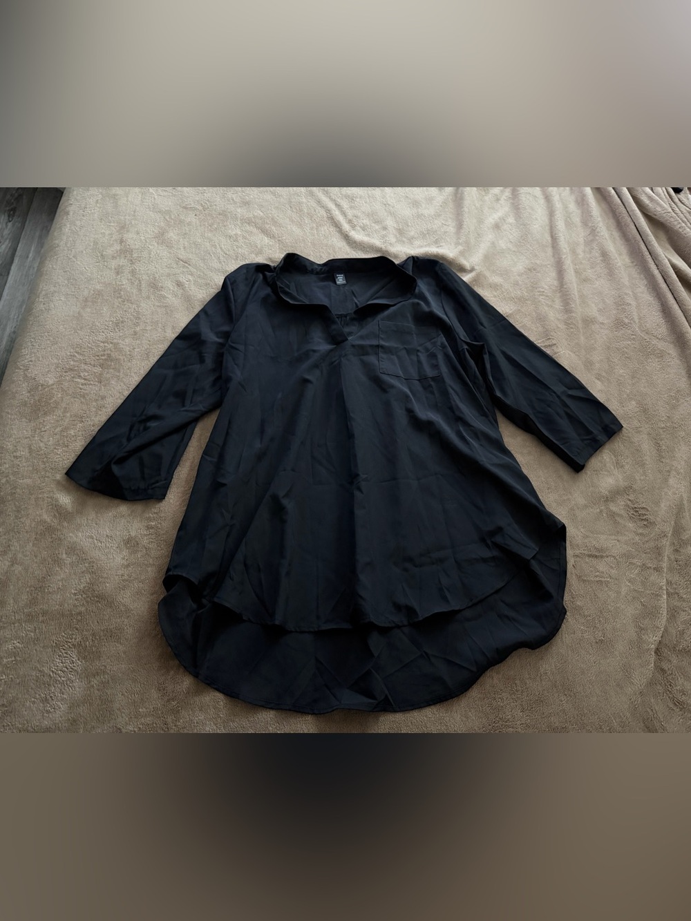 Black Curve 3XL Blouse